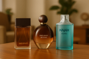 A Batalha das Fragrâncias: Segno, Far Away Beyond e Kaiak Aero