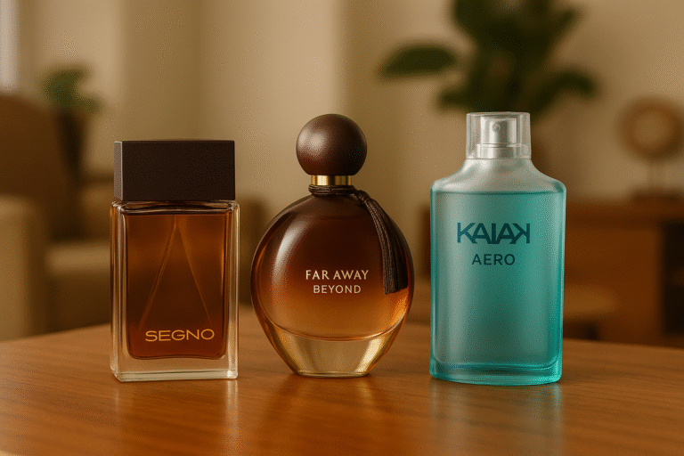 A Batalha das Fragrâncias: Segno, Far Away Beyond e Kaiak Aero