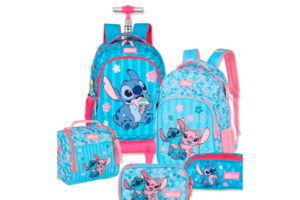 Descubra a Mochila Perfeita: Stitch e Angel da Luxcel